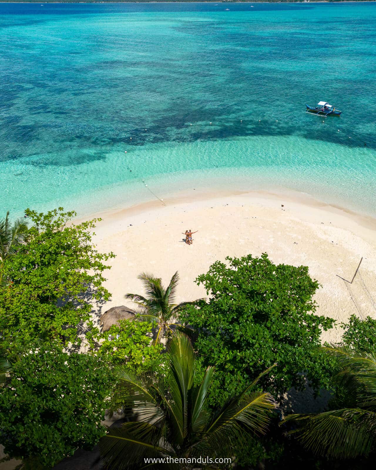 Best Siargao beaches - Guyam island beach