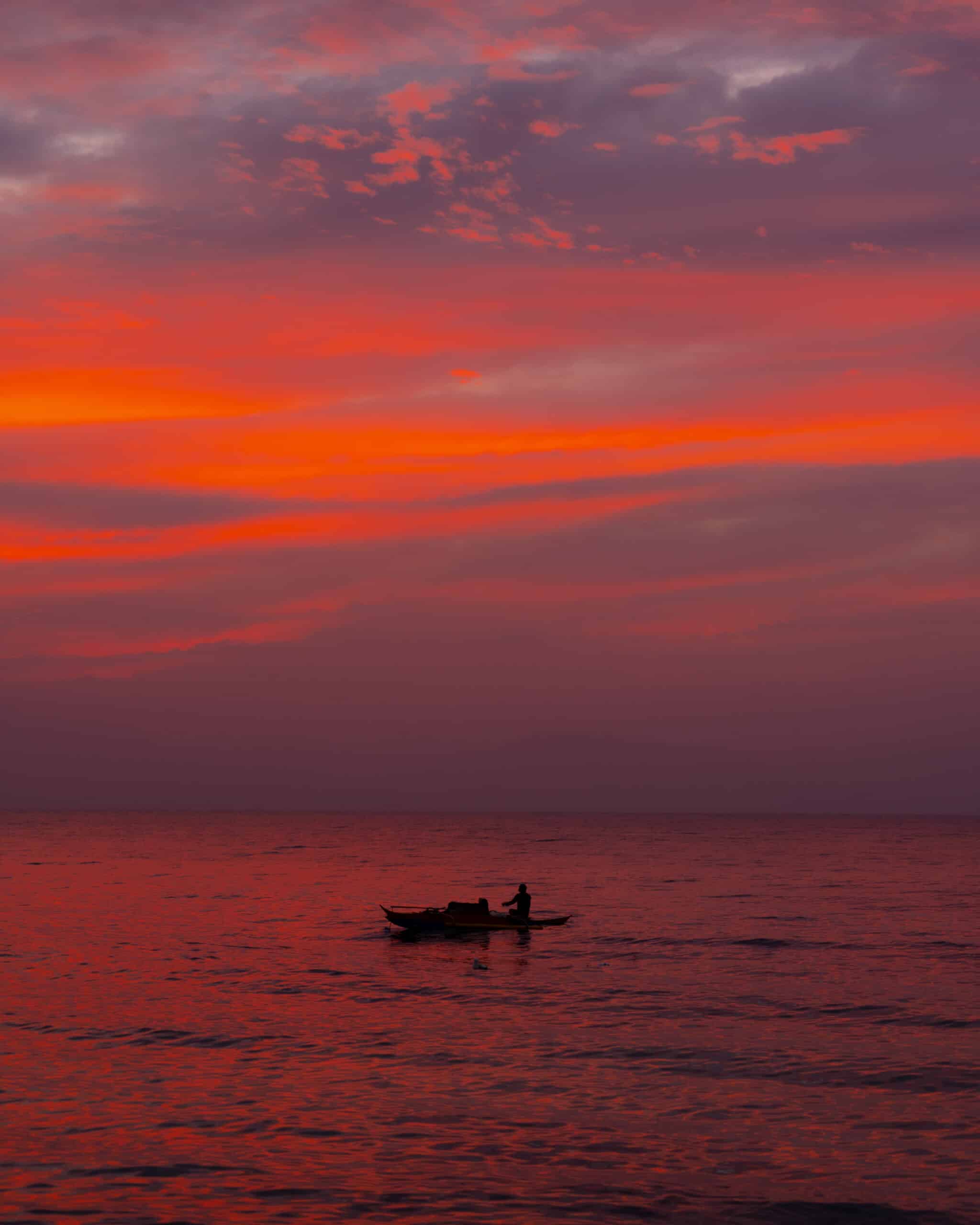 Philippines beach sunset