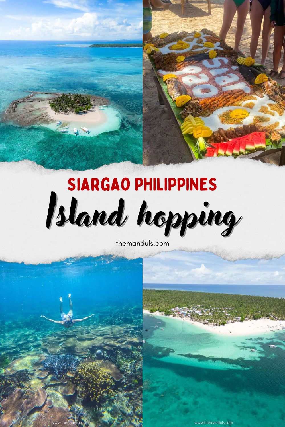 Island hopping Siargao