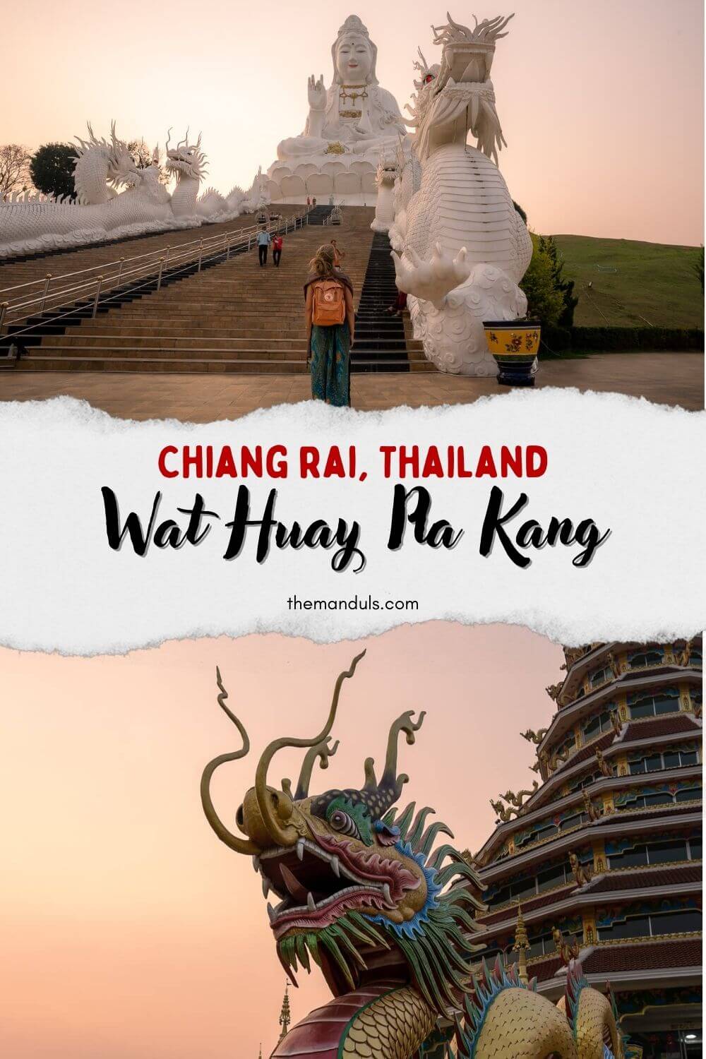 Wat Huay Pla Kang pinterest