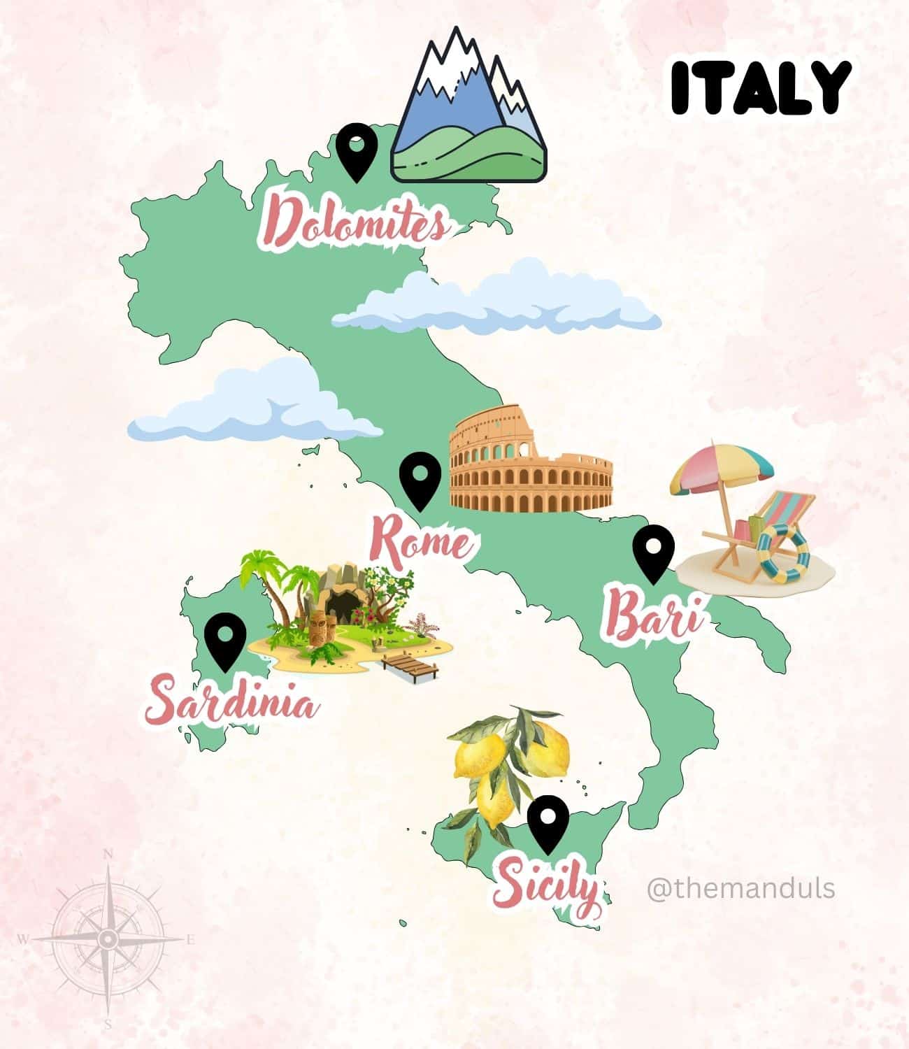 Italy Map