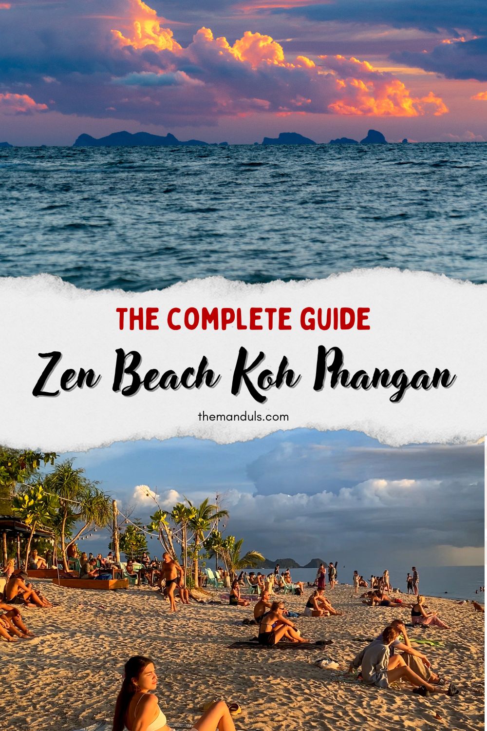 Zen Beach Koh Phangan Pinterest