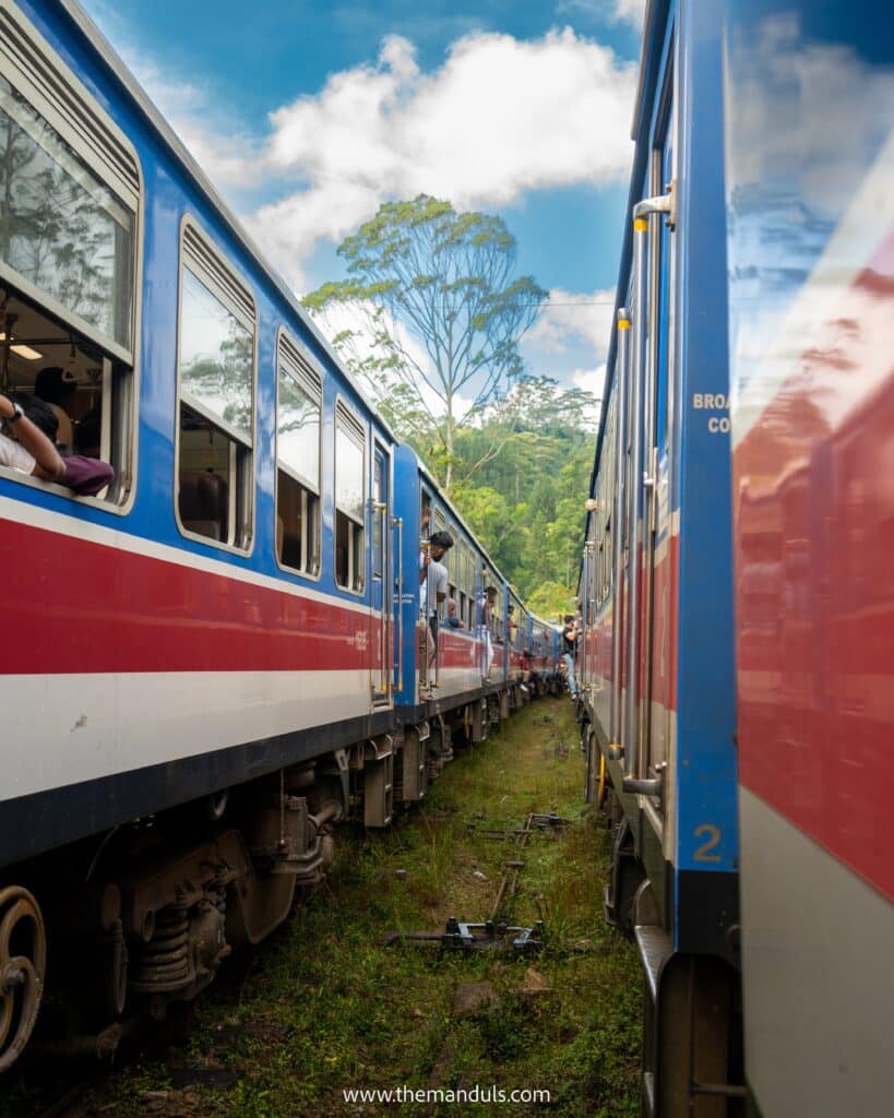 Sri Lanka Kandy to Ela train