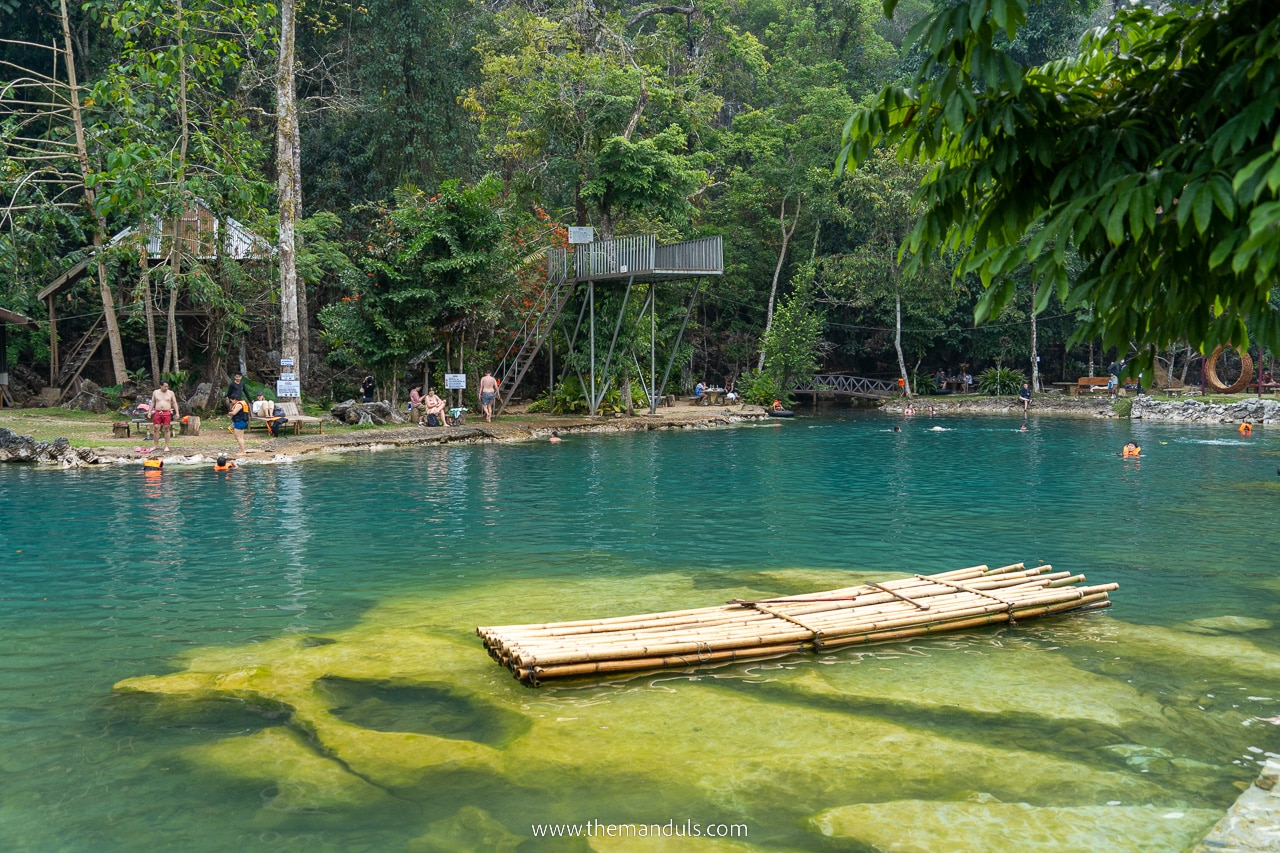 Blue Lagoon 2 Vang Vieng Laos