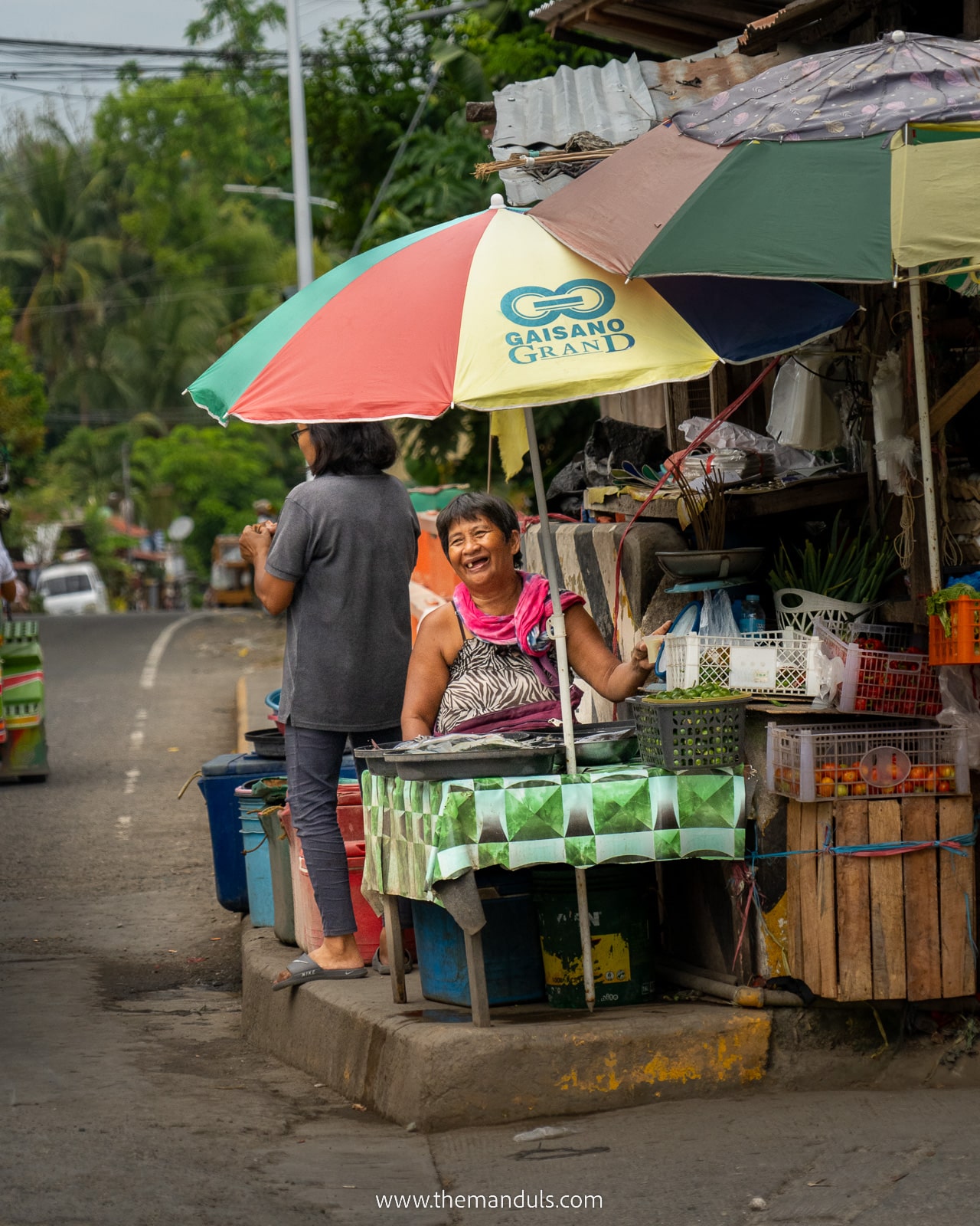 Filipino street market Cebu