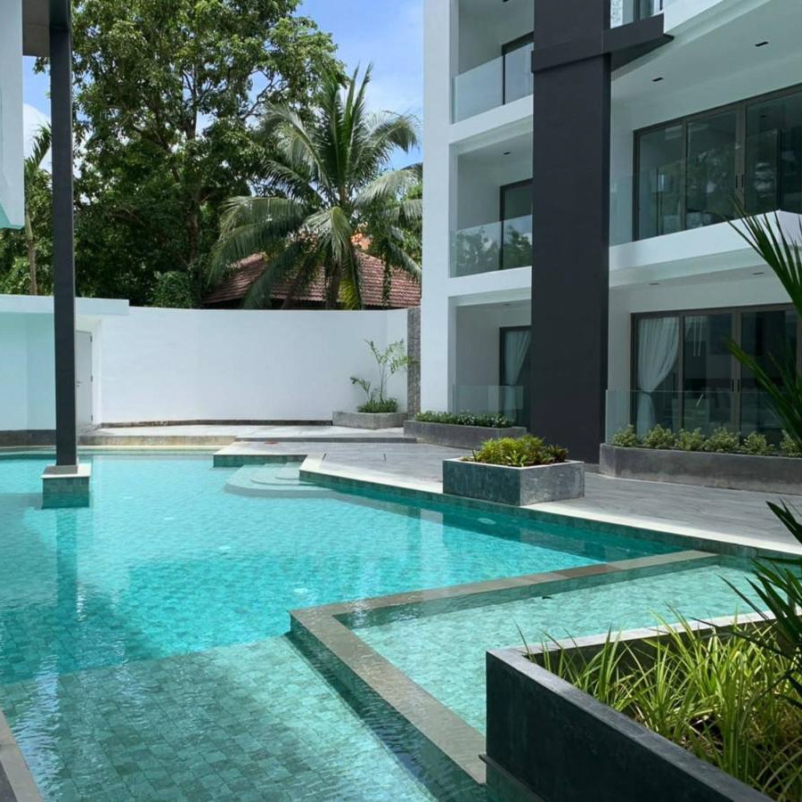 Cyan resort best long term stay apartments Phuket for digital nomads.