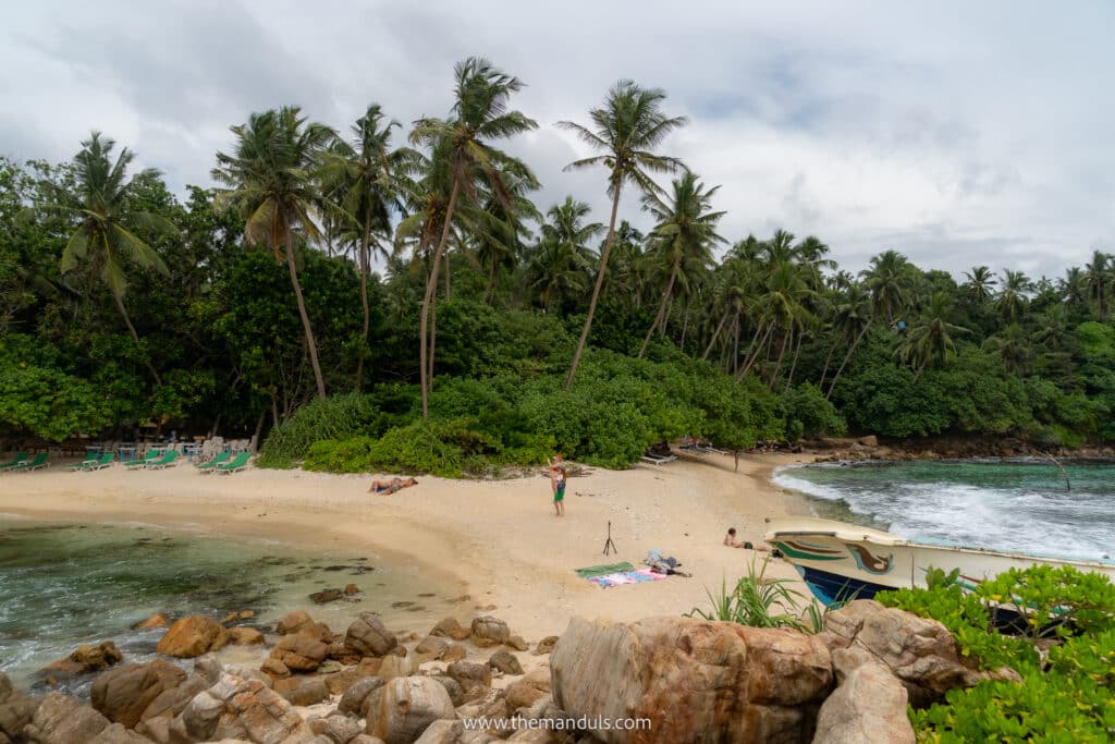 Visiting Secret Beach Mirissa the hidden gem of Sri Lanka
