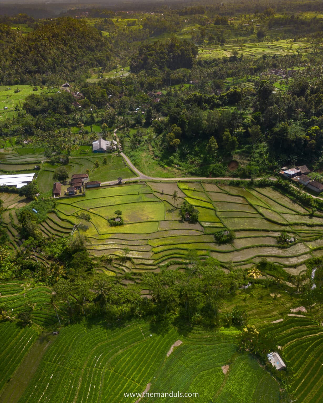 Sidemen rice terrace - hidden gem in East Bali