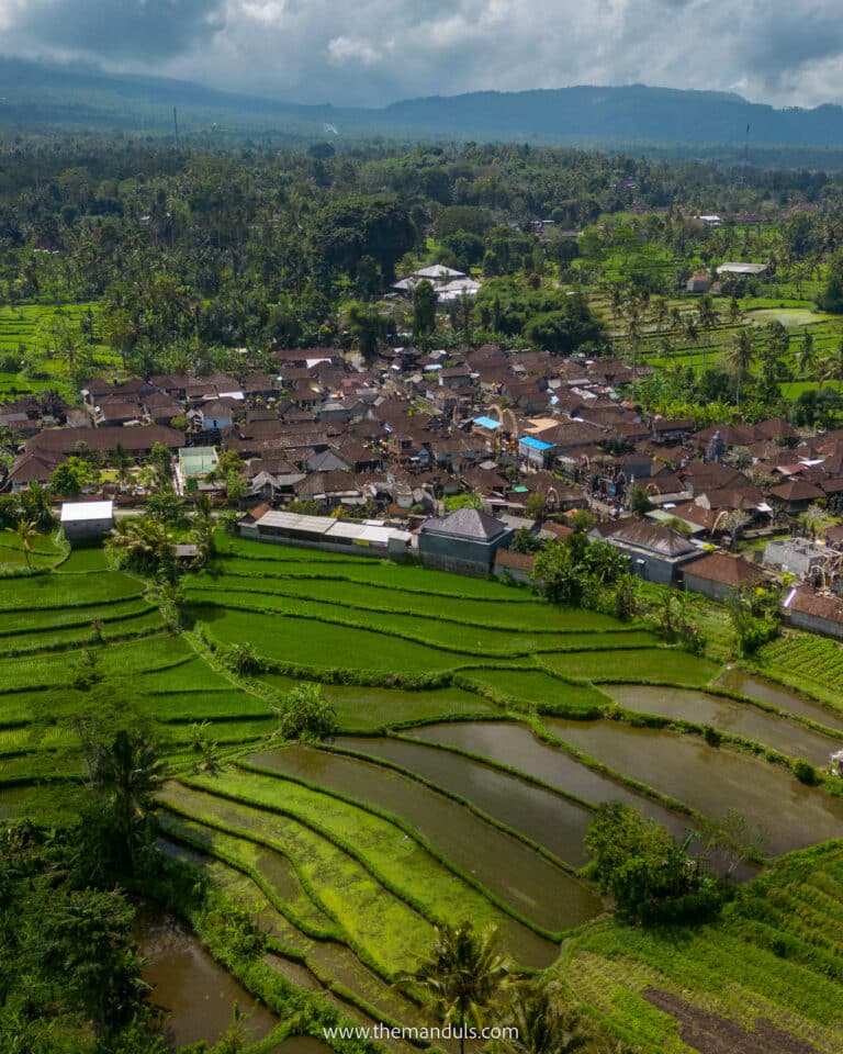 Sidemen rice terrace - hidden gem in East Bali