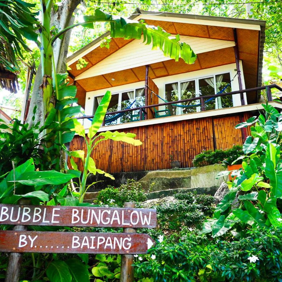 Bubble Bungalow - Best hotels Koh Tao Chalok Ban Kao low budget