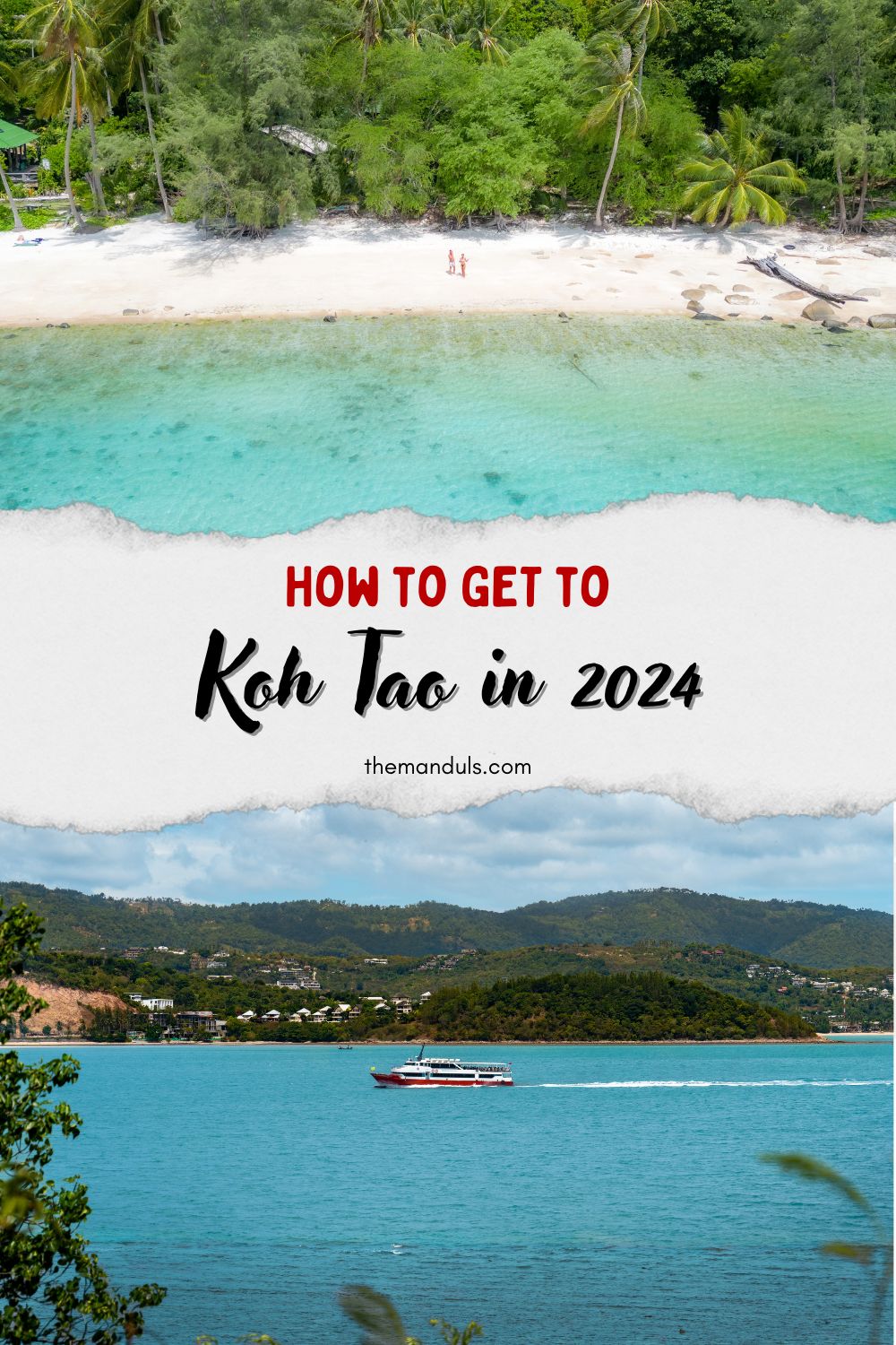 How to get to Koh Tao pinterest