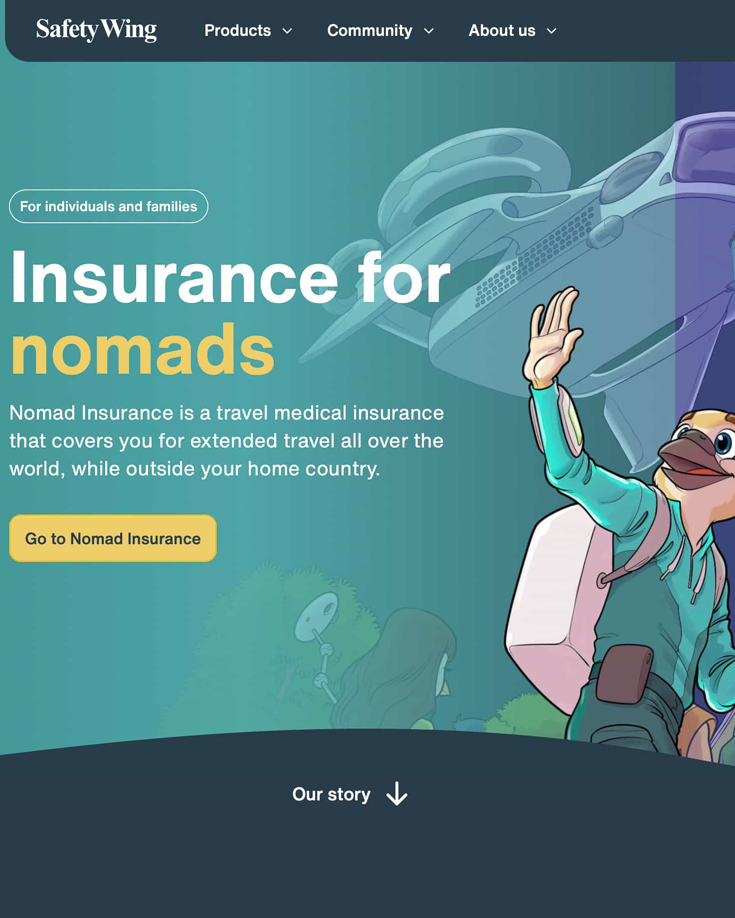 SafetyWind Nomad Insurance