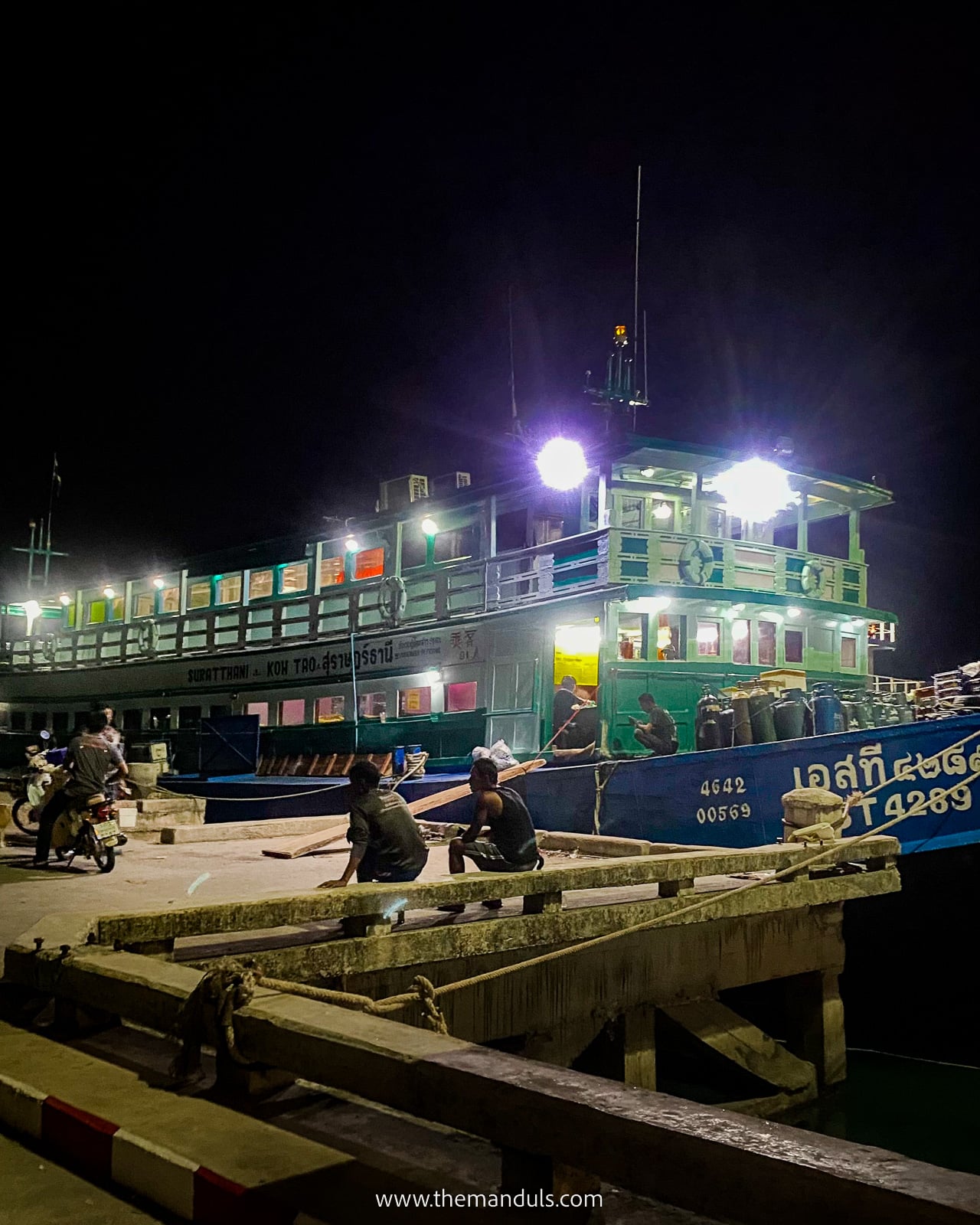 Surat Thani to Koh Tao night ferry