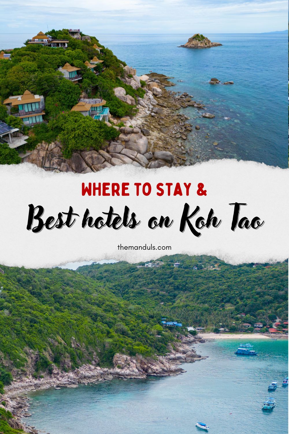 Where to stay on Koh Tao and best hotels