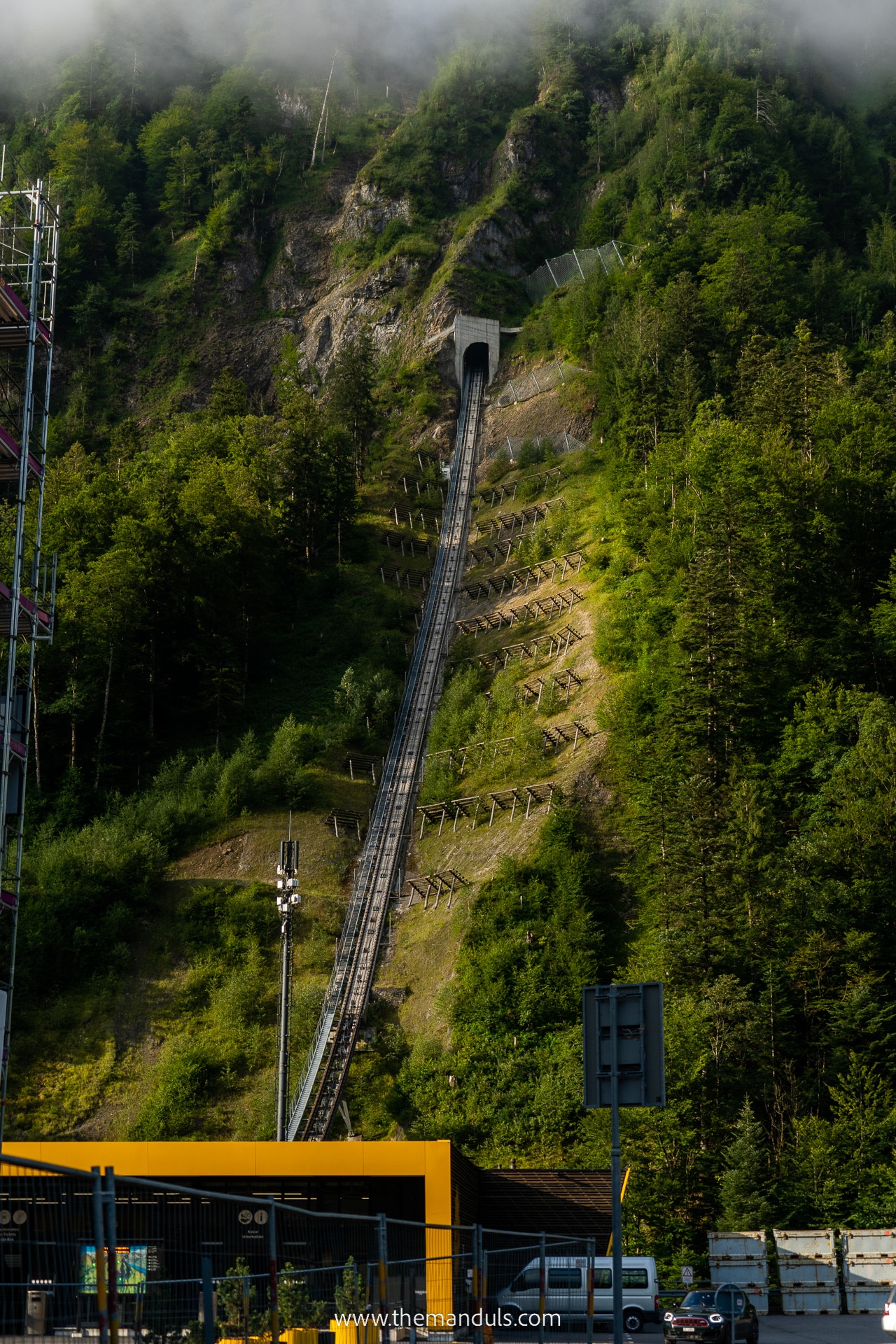 Stoos Ridge Hike Klingenstock Fronalpstock - Stoosbahn funicular