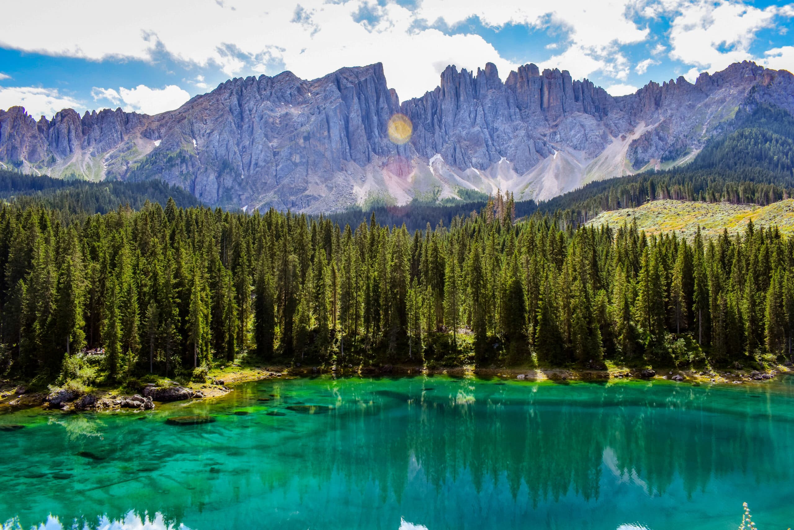 Lago di Carezza Karersee Italy Dolomites