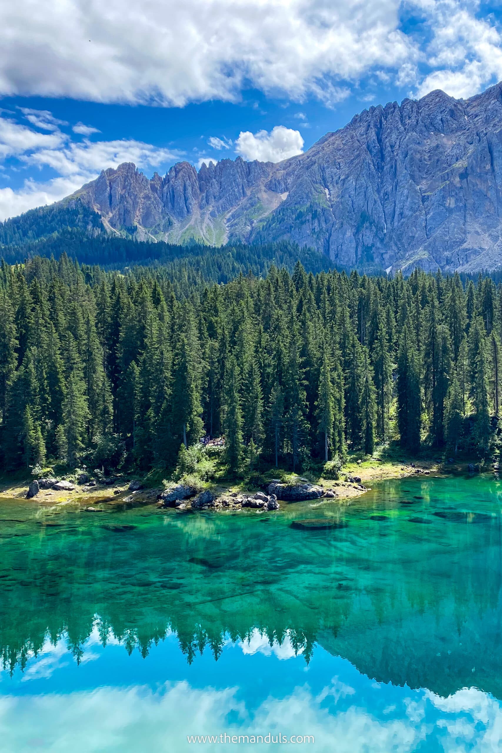 Lago di Carezza Karersee Italy Dolomites