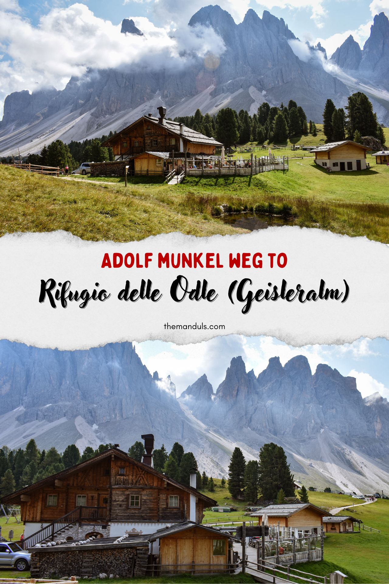 Rifugio delle Odle Pinterest