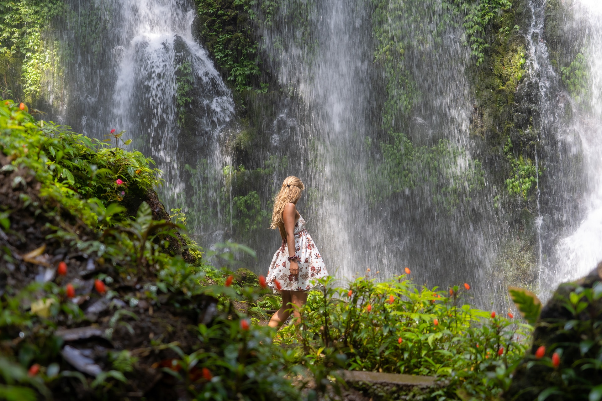 Banyu Wana Amertha waterfall ubud bali best watefalls ubud bali things to do ubud north bali waterfalls