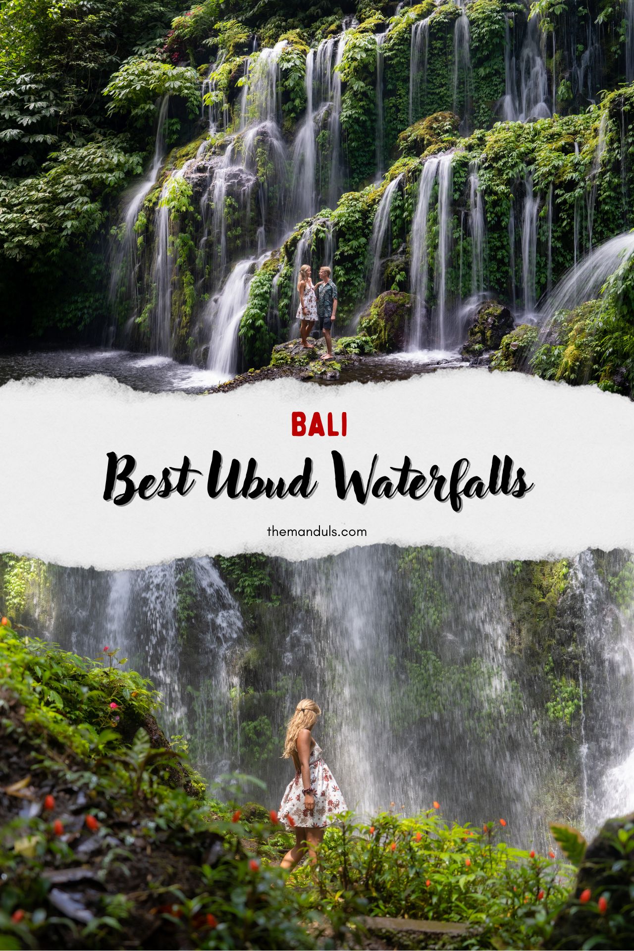 Best Ubud Waterfalls Pinterest