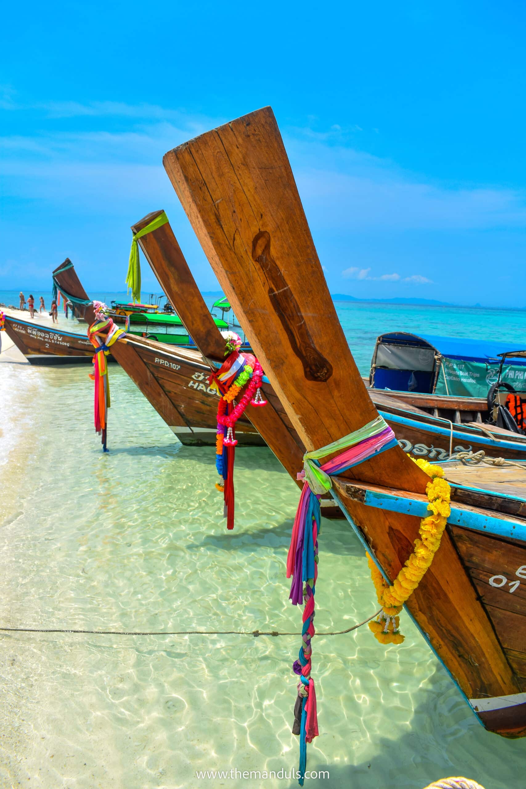 Thailand Longtail boats