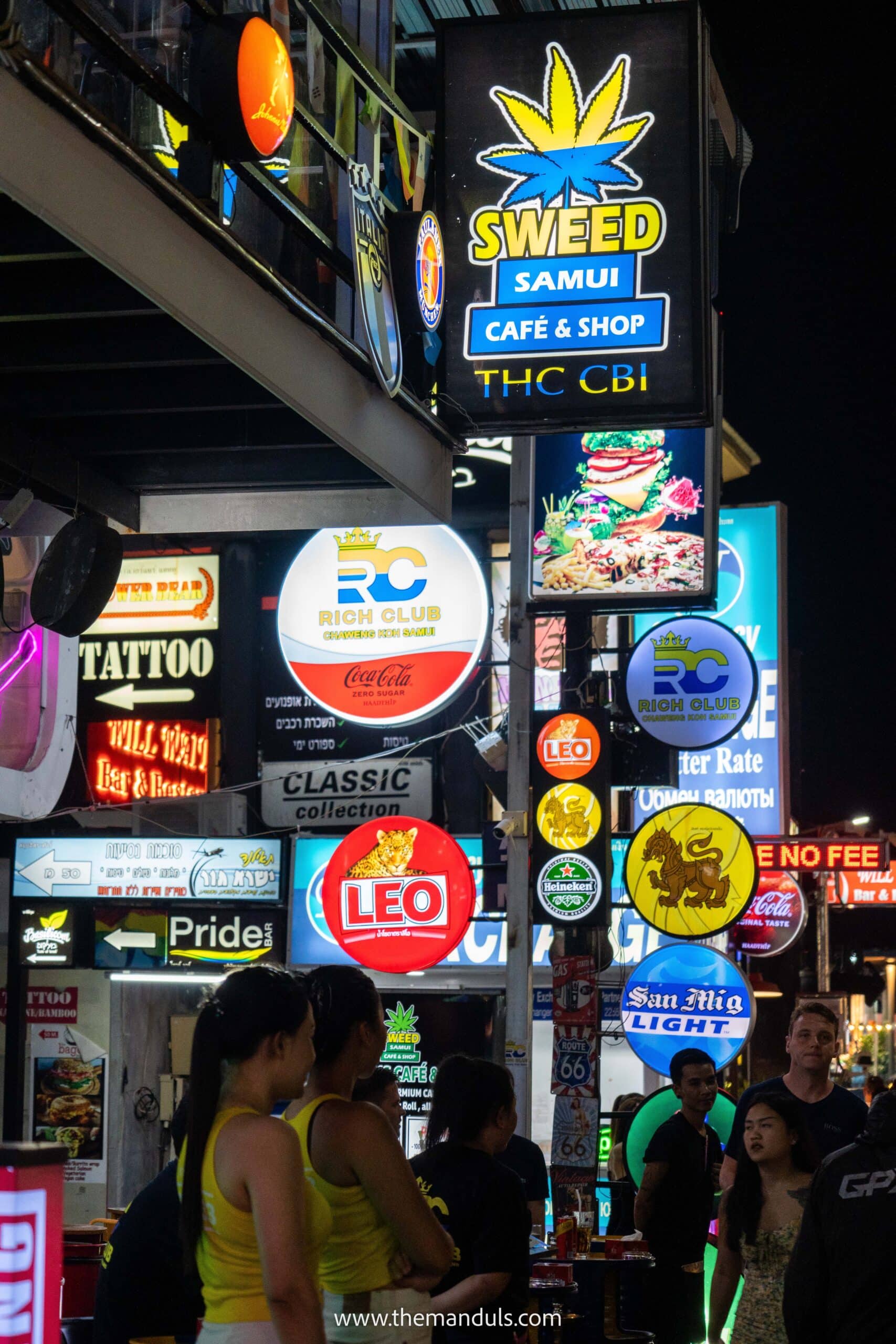 Thailand nightlife Koh Samui