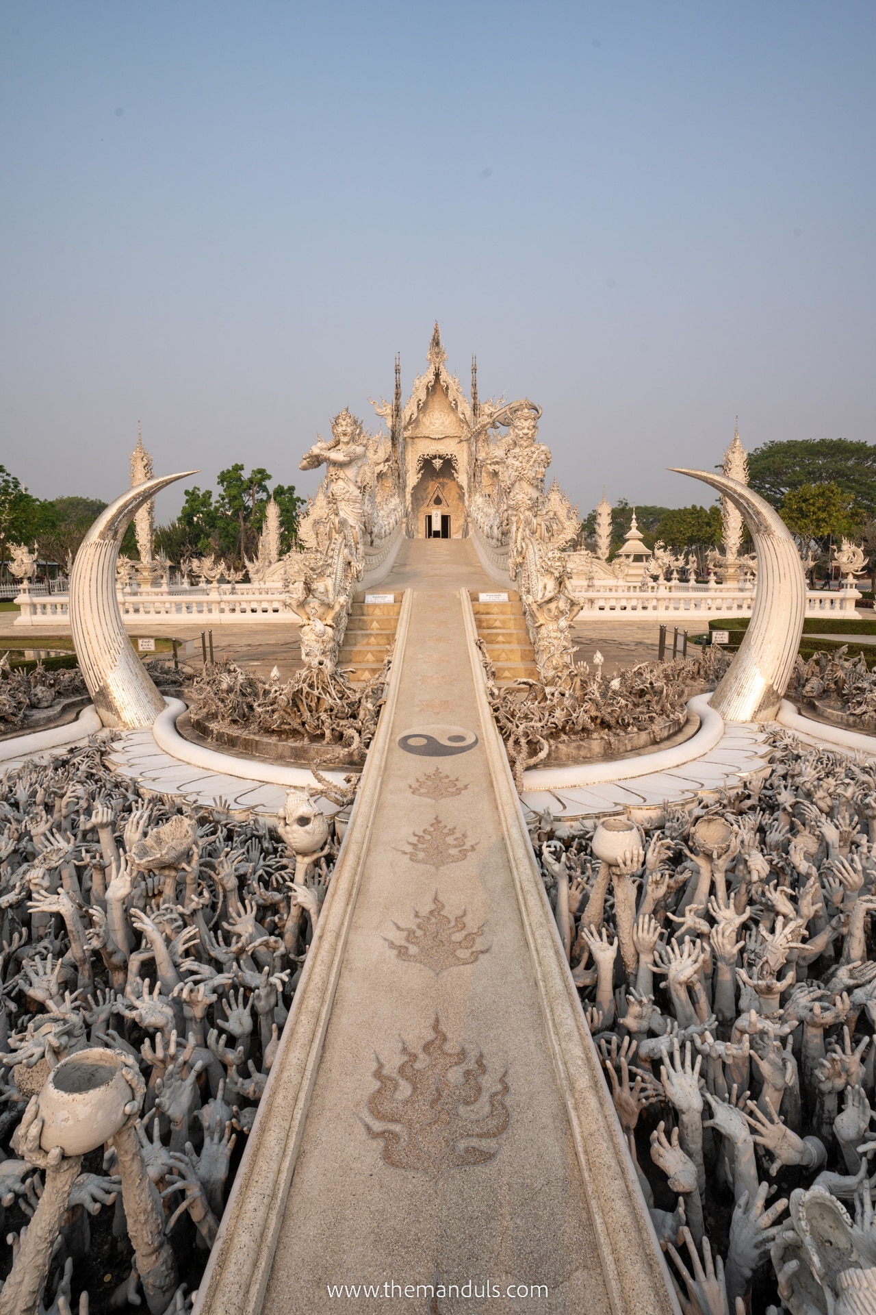 Wat Rong Khun - The White Temple in Chiang Rai