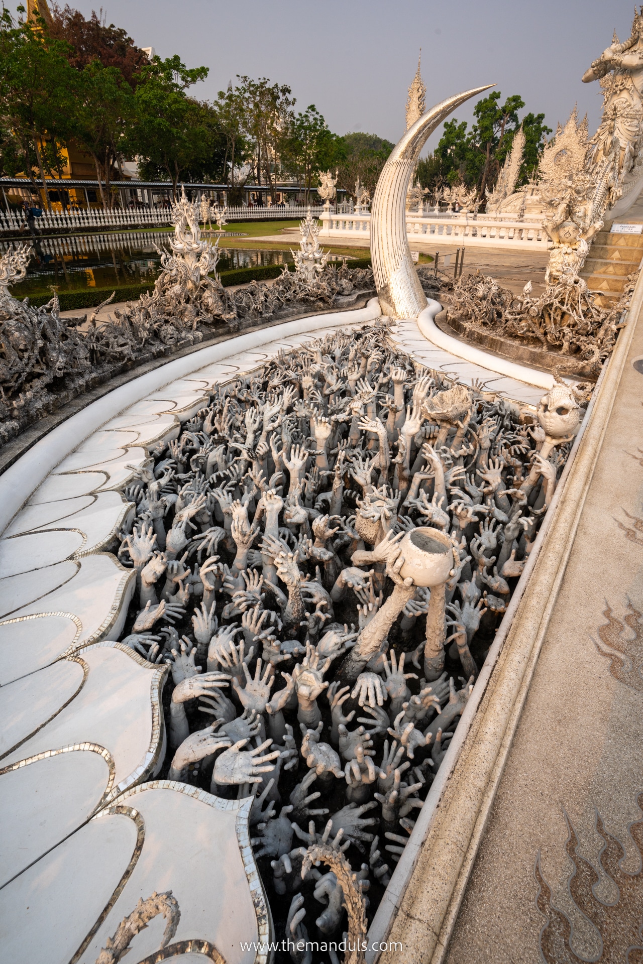 Wat Rong Khun - The White Temple in Chiang Rai