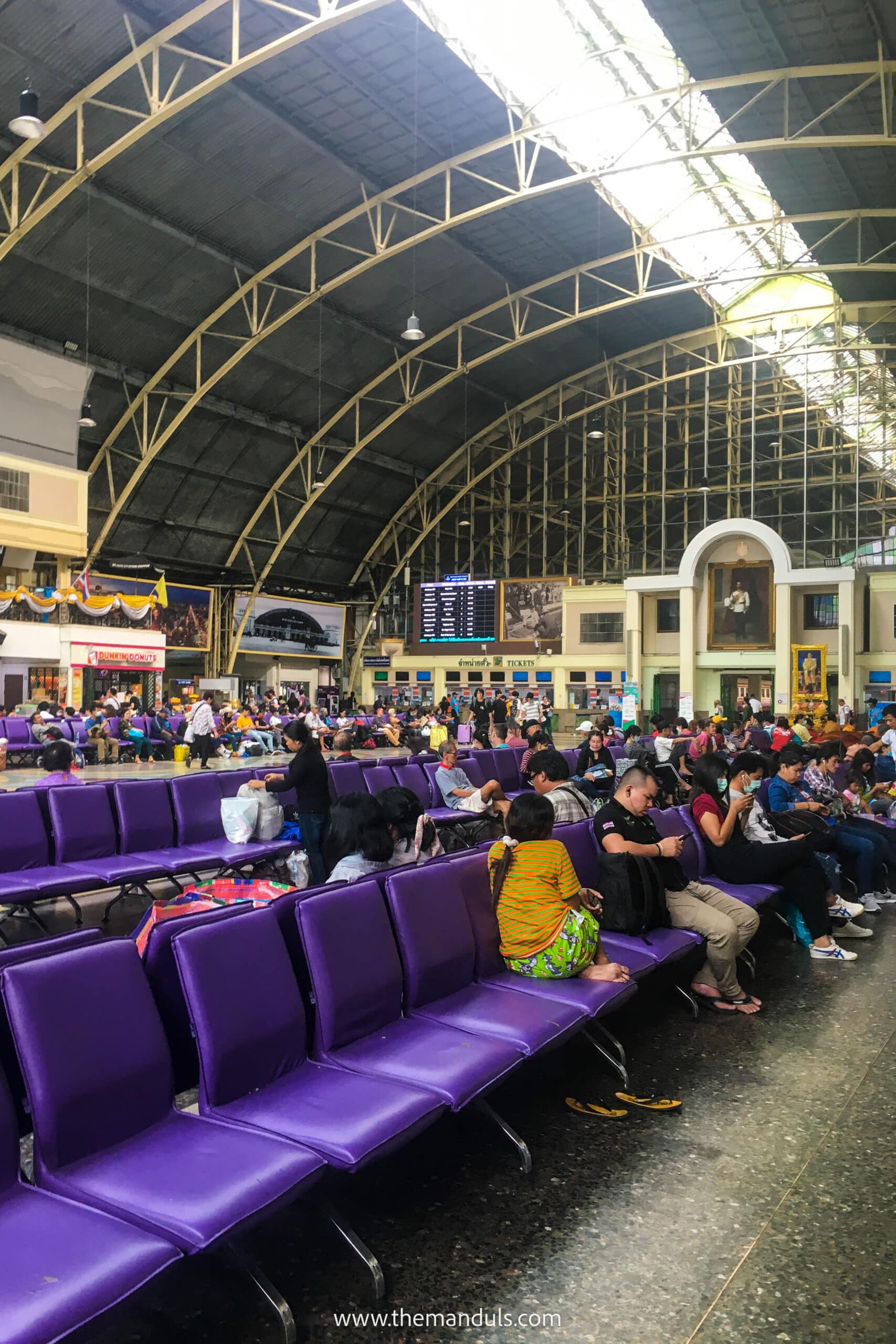 Bangkokg Railway Station Hua Lamphong