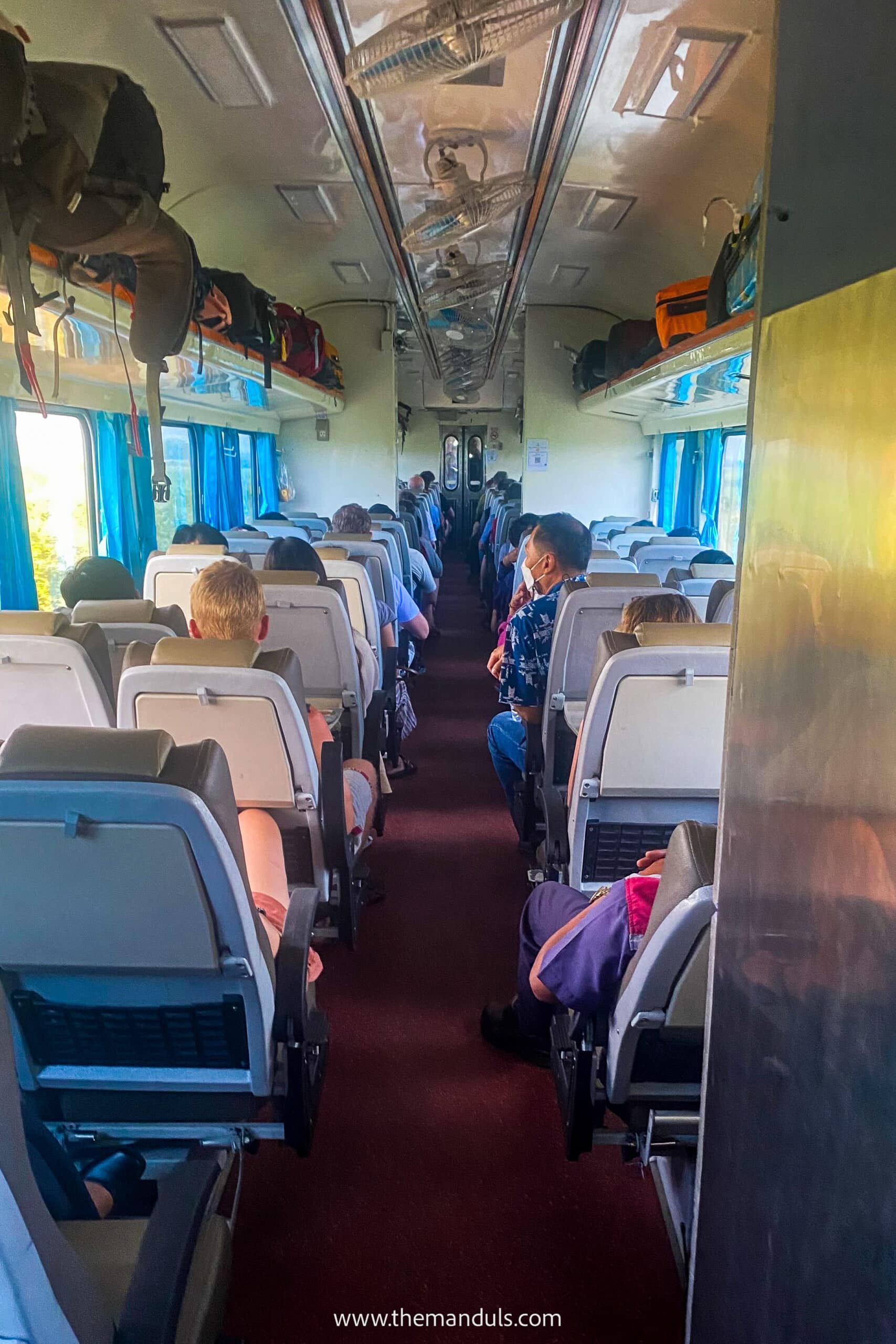 Thailand train second class