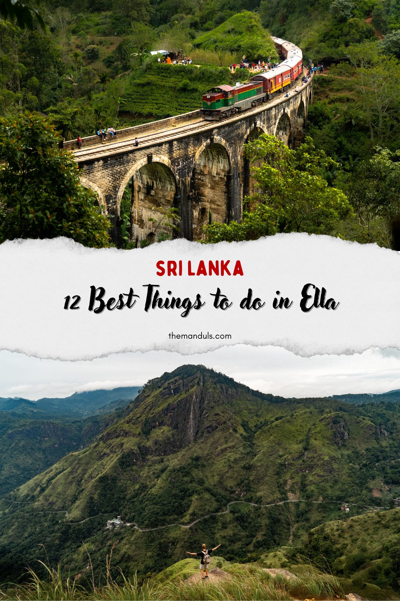 Best things to do in Ella Sri Lanka Pinterest