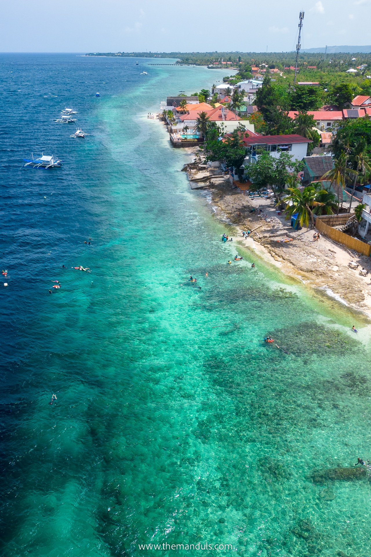 Panagsama Beach Moalboal Cebu Sardine Run