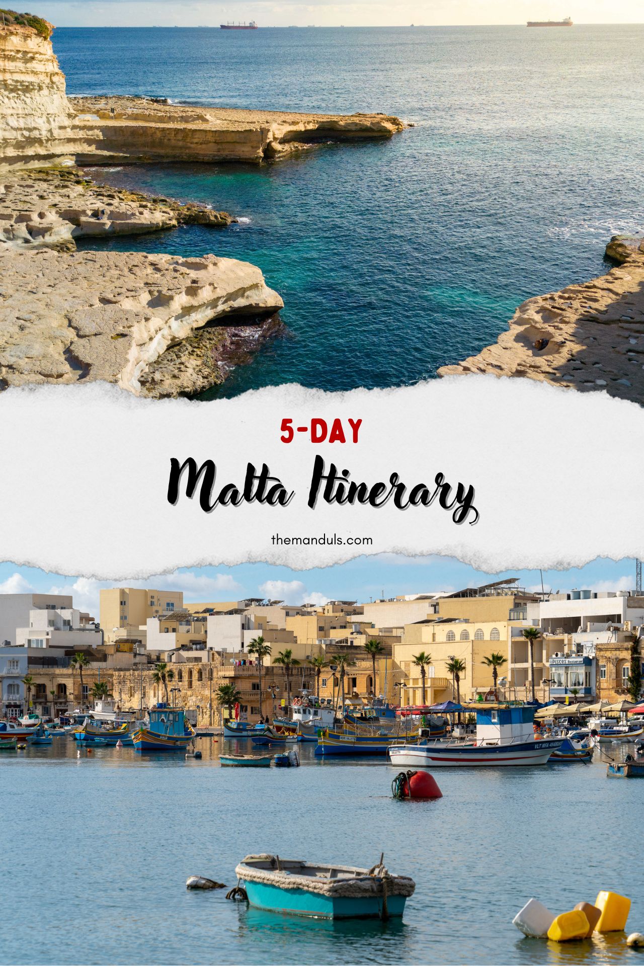 malta itinerary 5 day