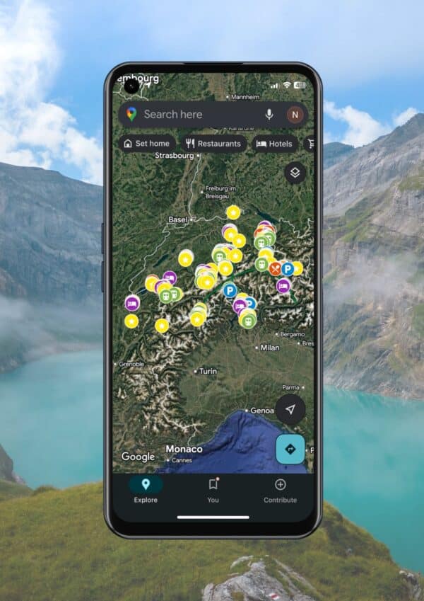 Switzerland Travel Guide phone