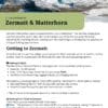 Zermatt & Matterhorn