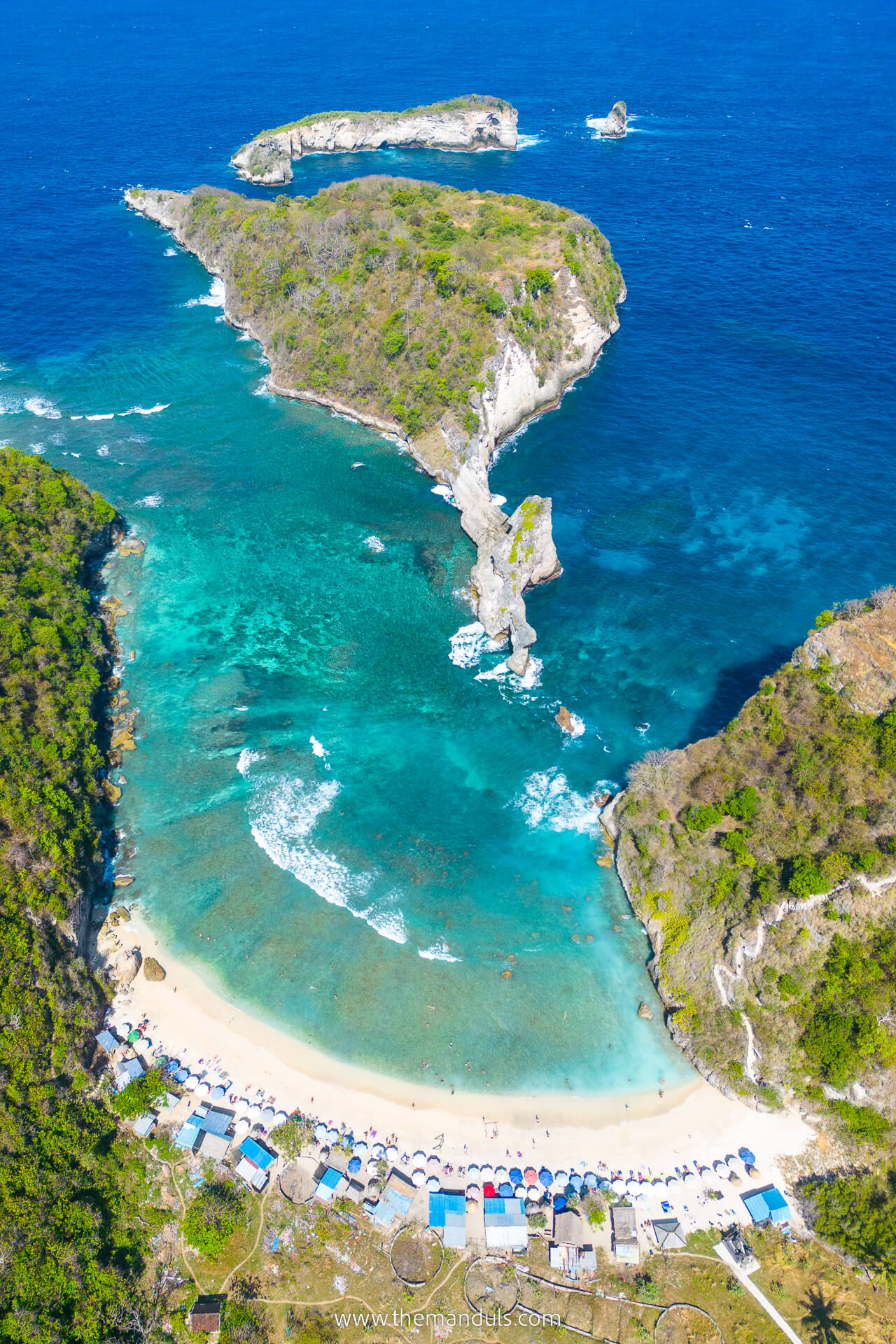 Atuh Beach drone Atuh Beach drone