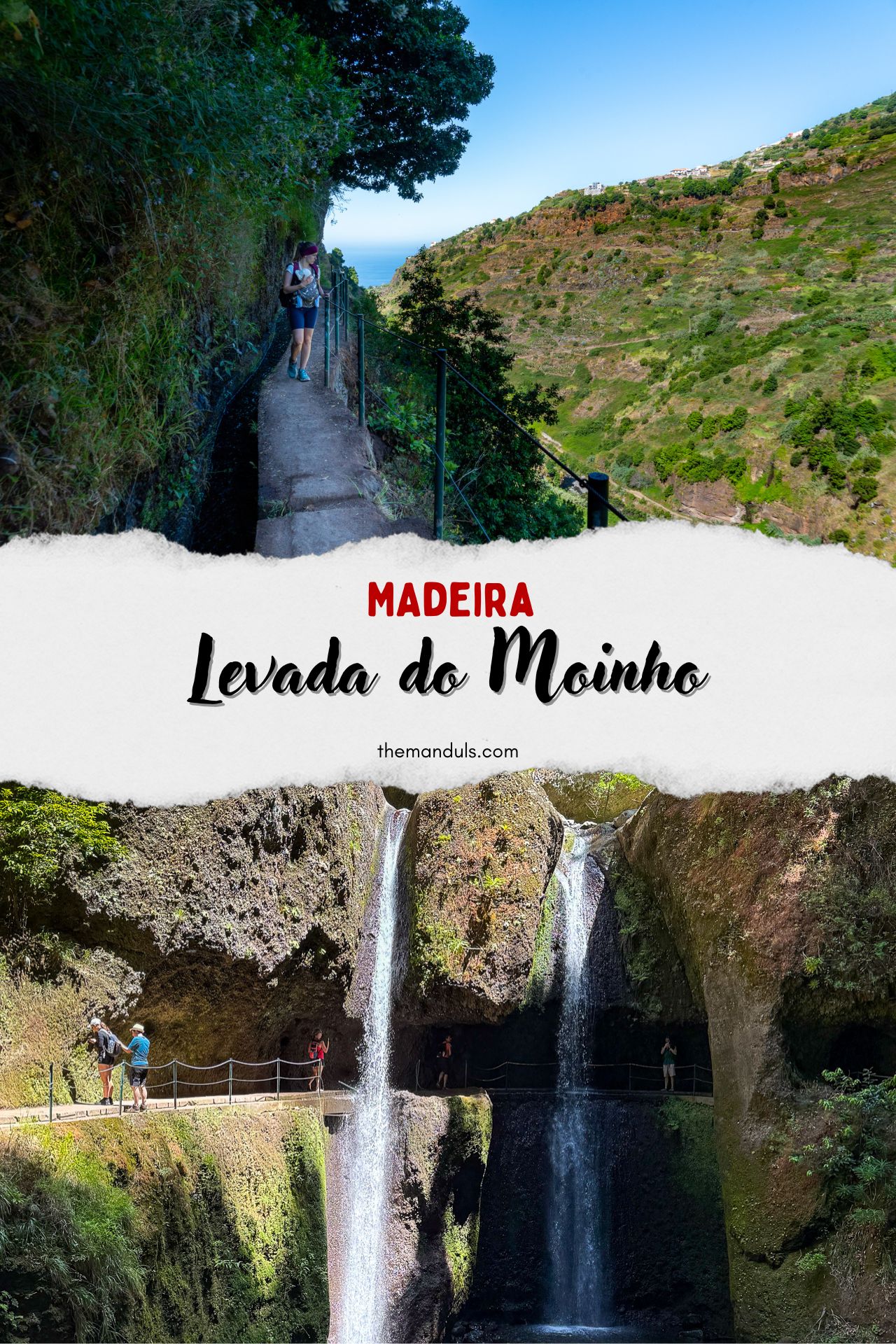 Levada do Moinho and Levada Nova pinterest