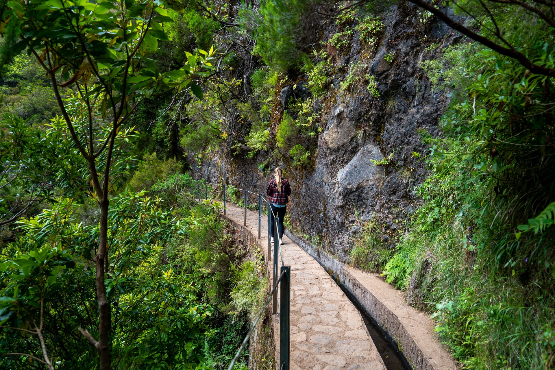 PR 6 Levada das 25 fontes and Risco Waterfall