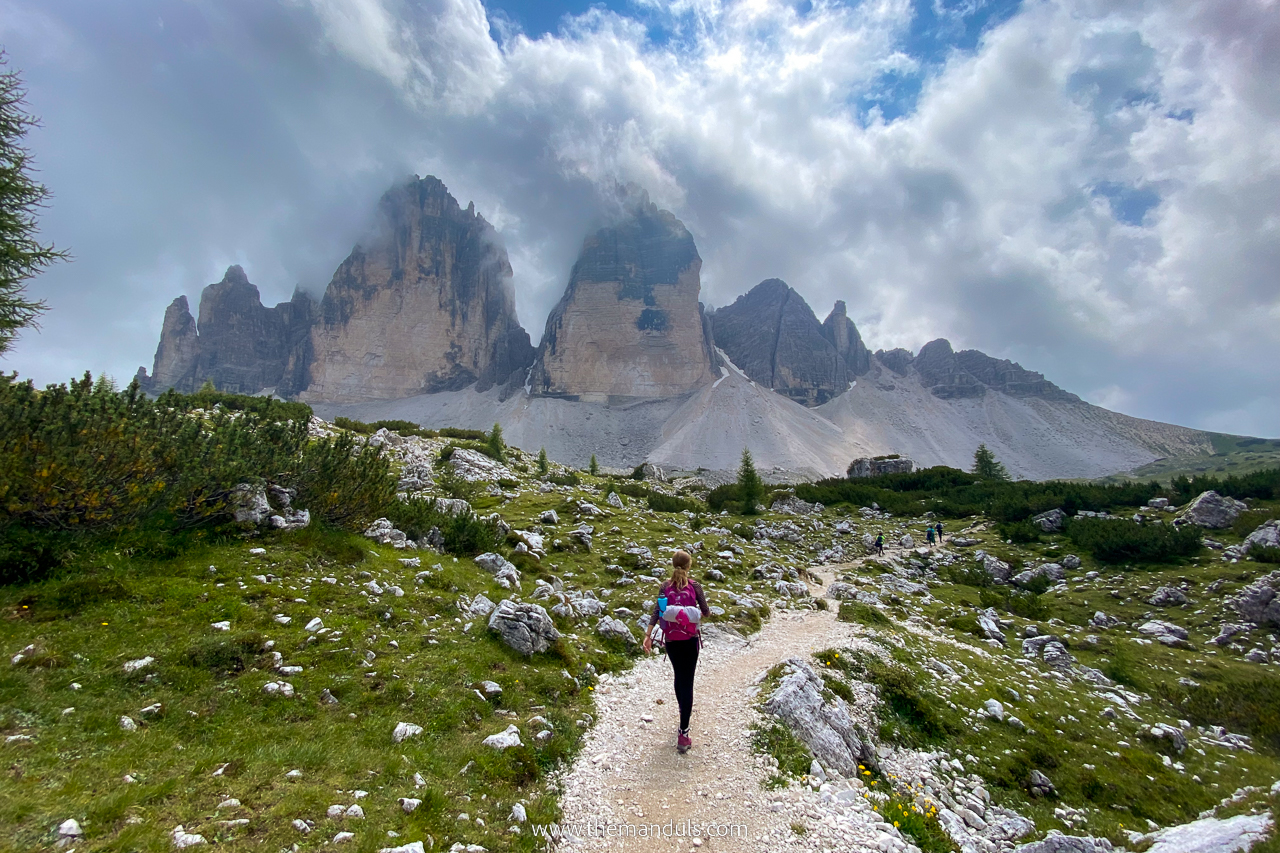 Tre Cime di Lavaredo hike 1 Tre Cime di Lavaredo hike