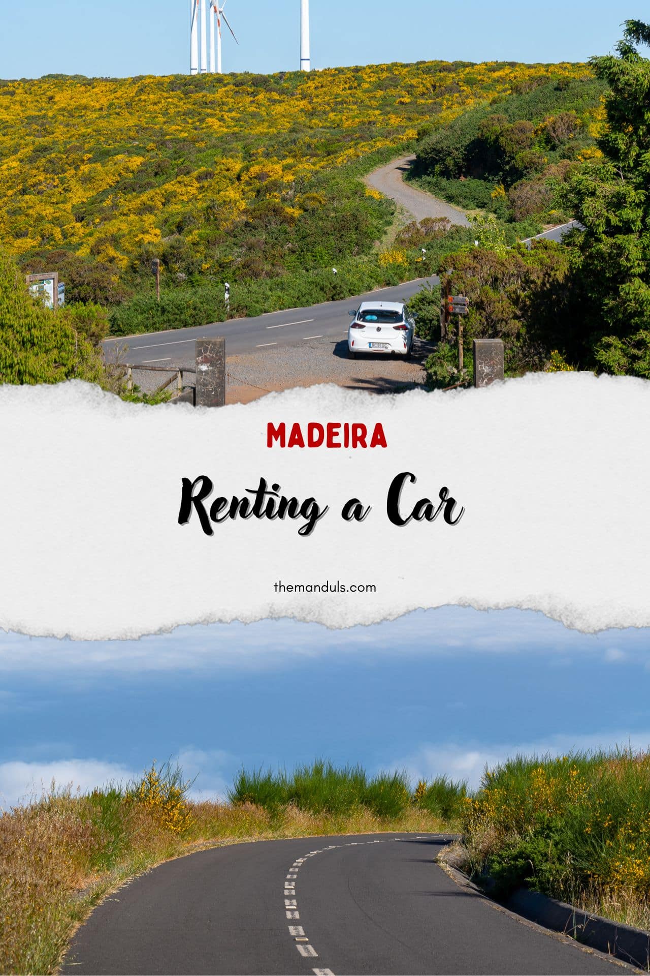 renting a car in madeira pinterest