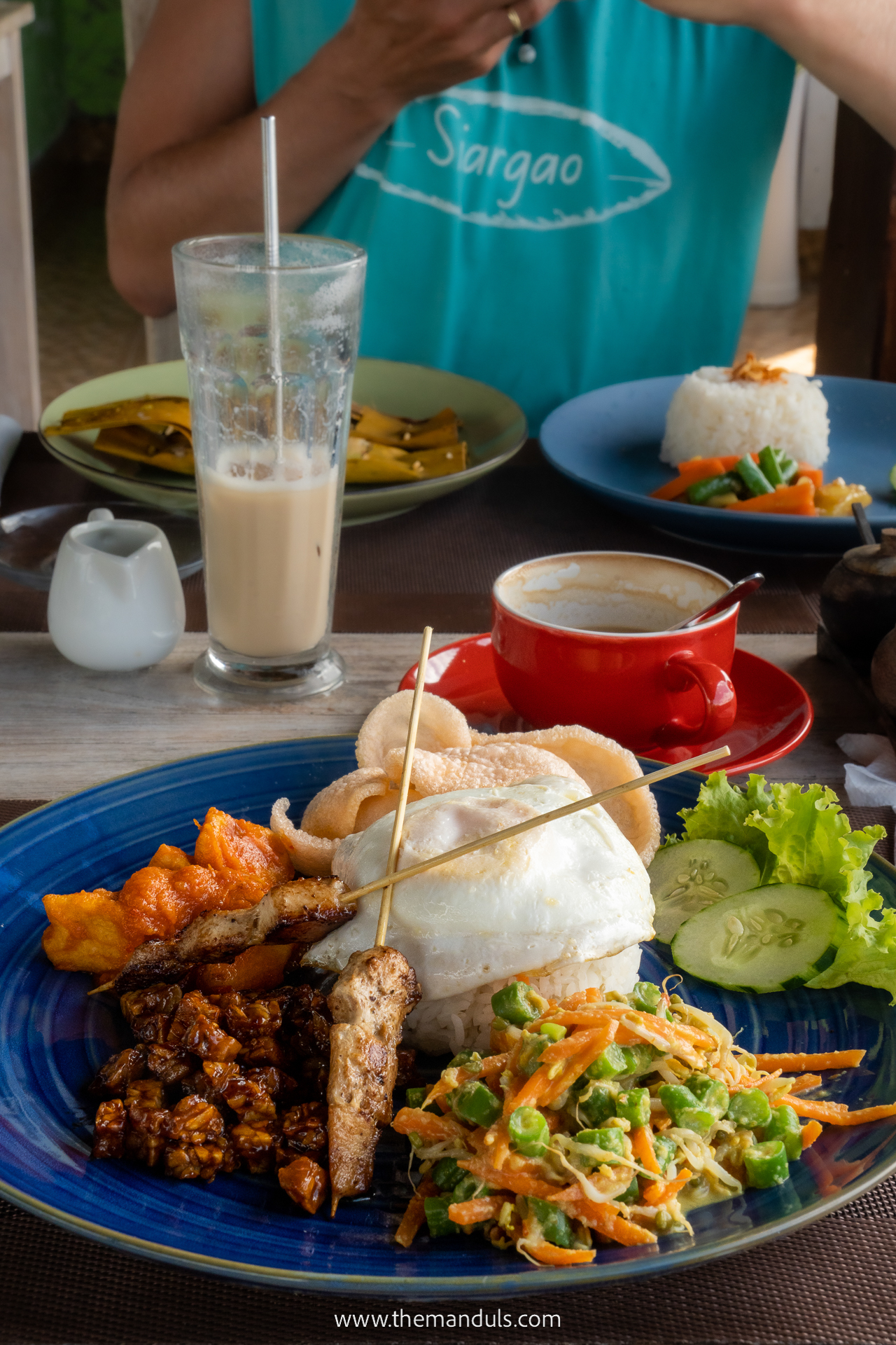 Balinese food tempeh