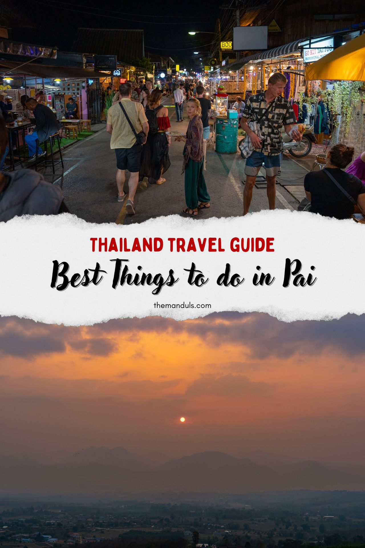 Best Things To do in Pai pinterest