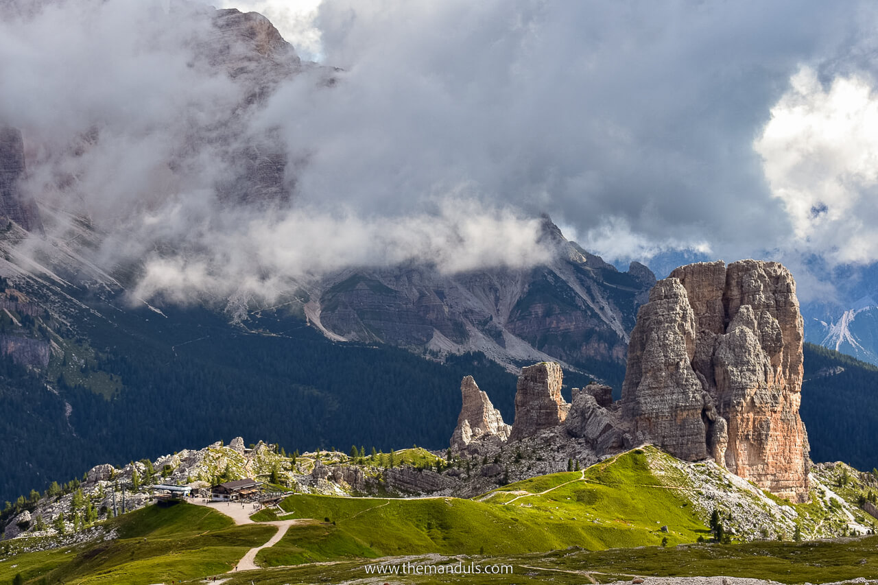 Cinque Torri Dolomites