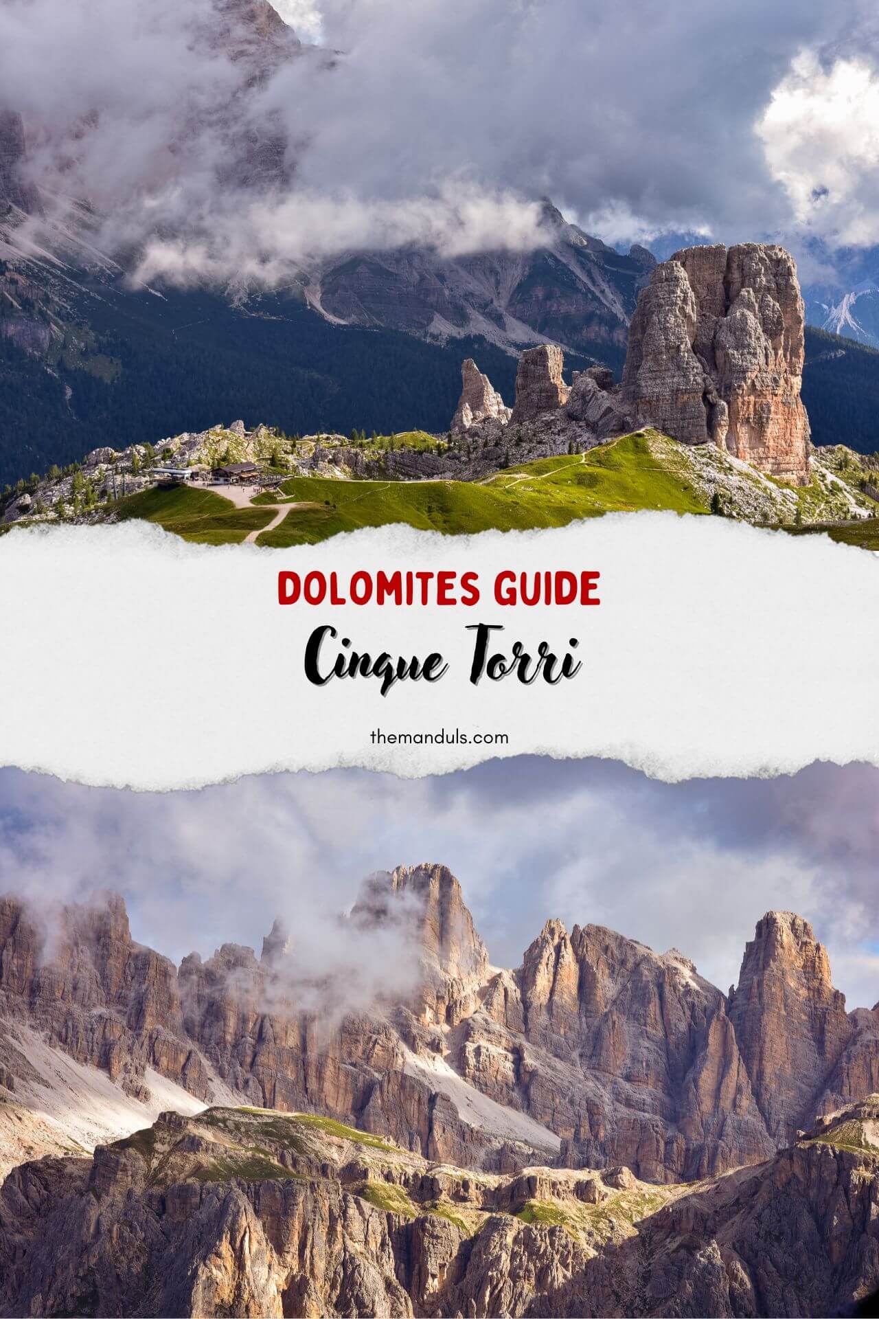 Cinque Torri Dolomites