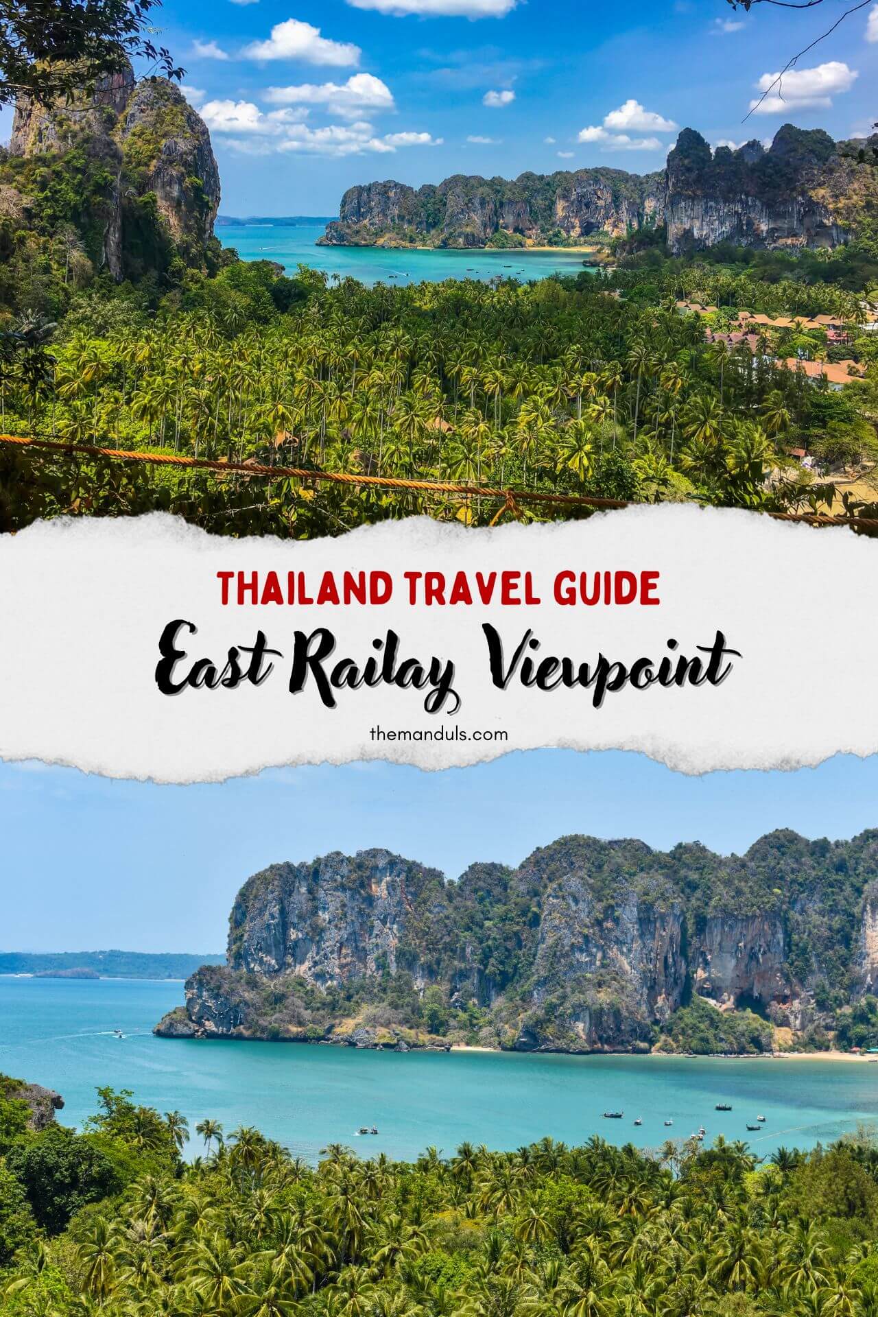East Railay Viewpoint pinterest