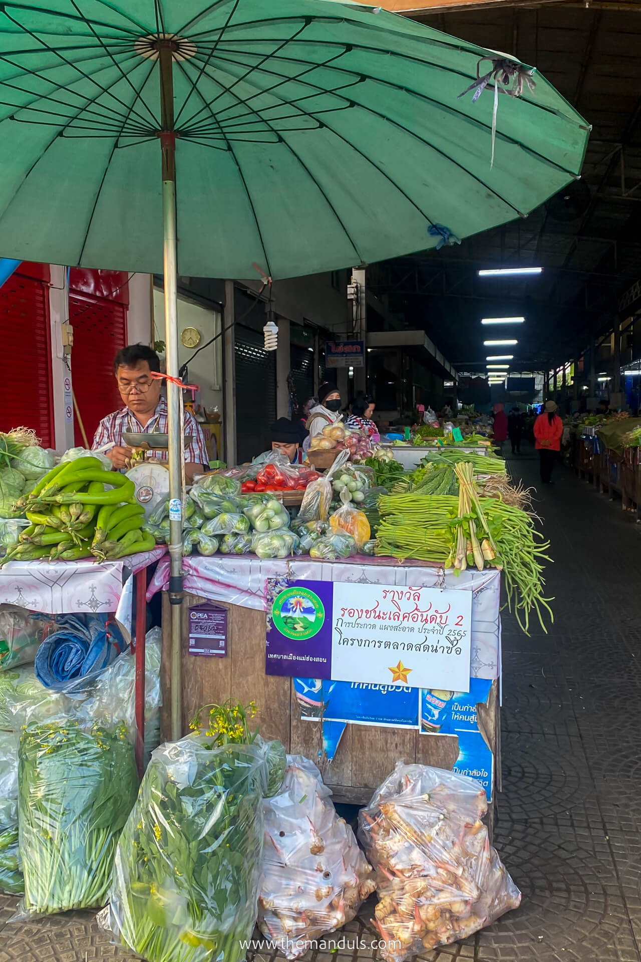Mae Hong Son Morning Market Mae Hong Son Morning Market