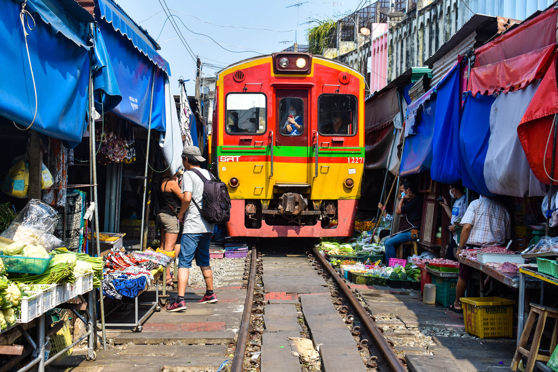 Mae Klong Railway Market