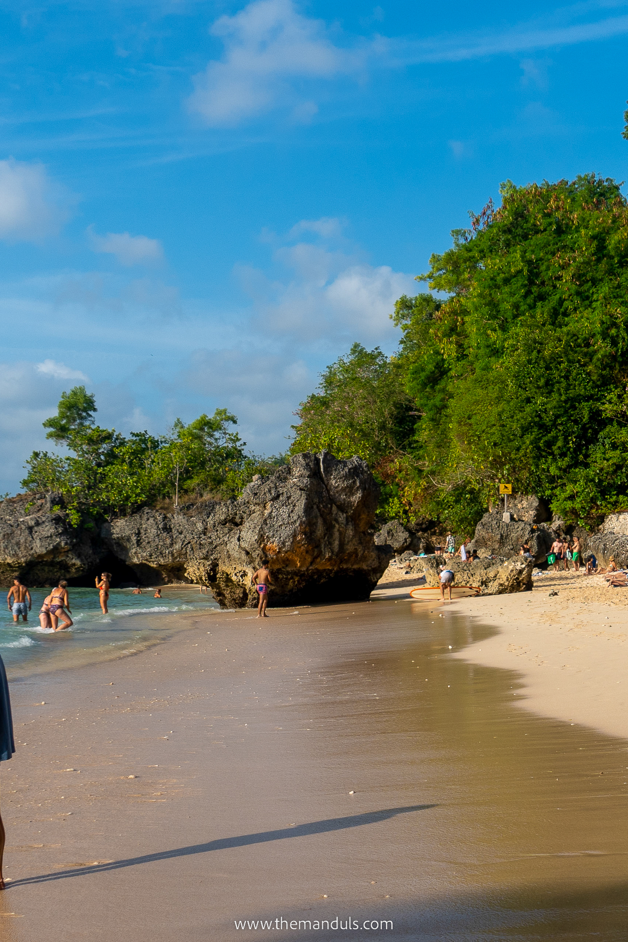 Padang Padang Beach in Bali