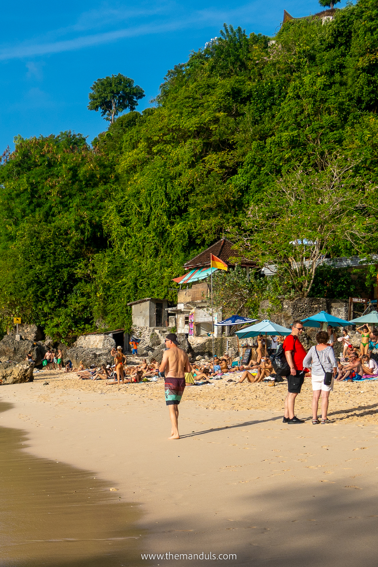 Padang Padang Beach in Bali