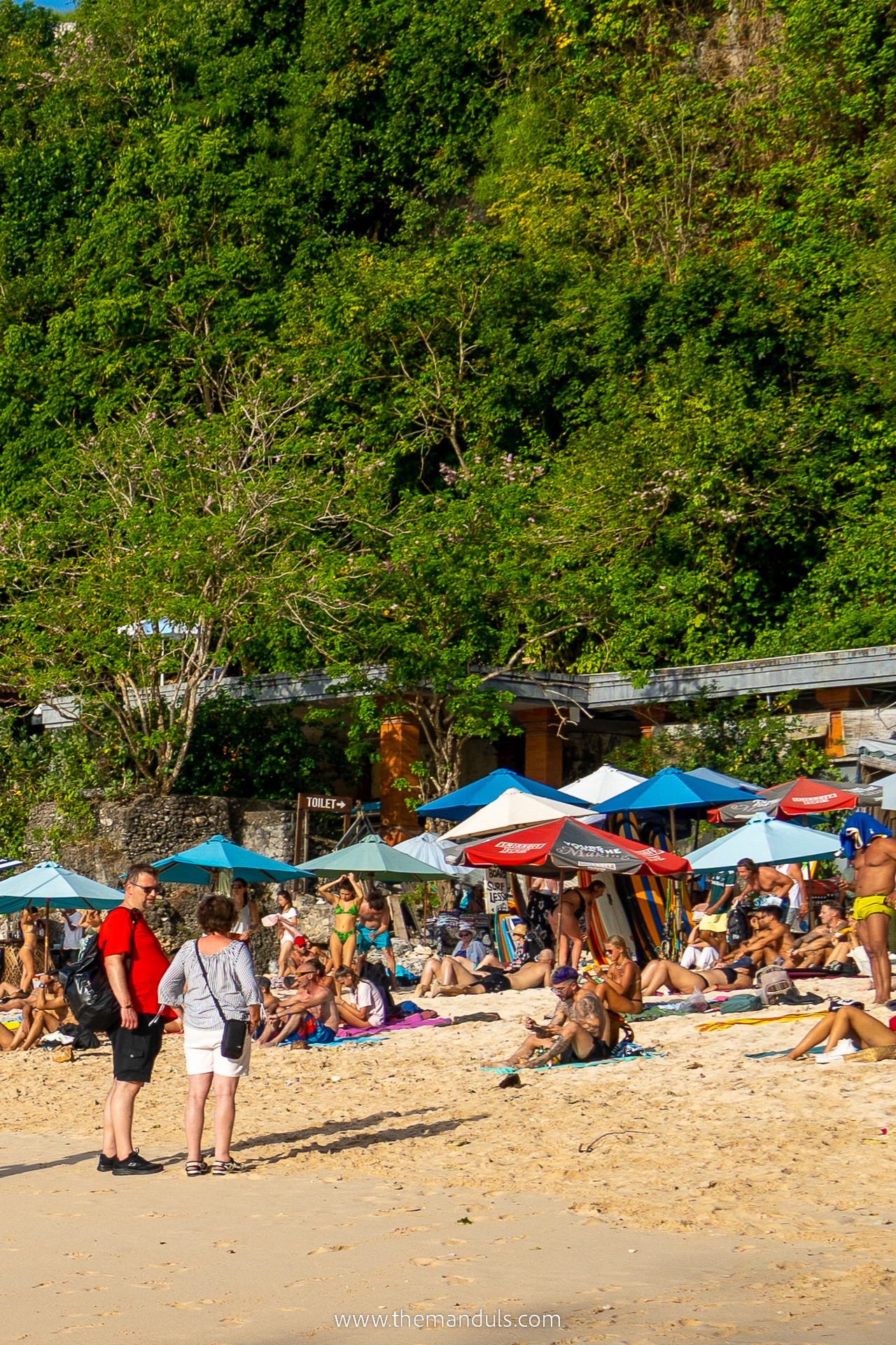 Padang Padang Beach in Bali
